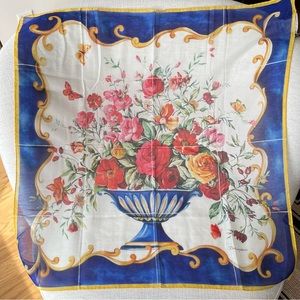 Dolce & Gabbana Majolica Scarf NWT